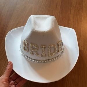 *SOLD* BRIDE Cowboy Hat
